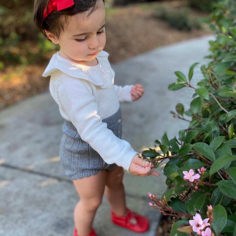 Cat & Jack knit romper